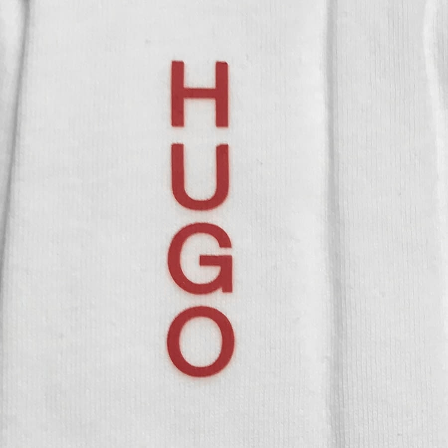 Alternative Image for ProductHUGO Double Pack Crew Neck T Shirt White3